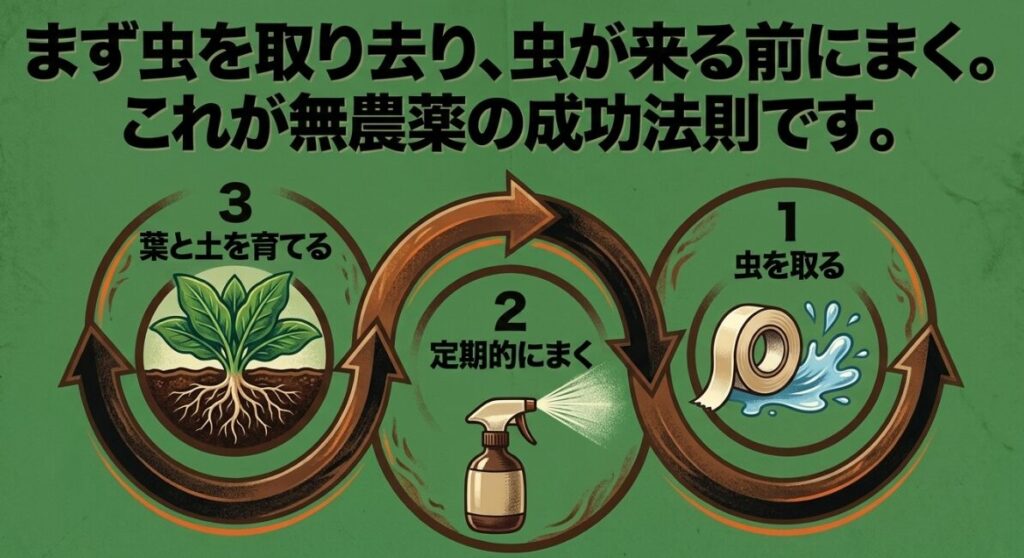 無農薬でアブラムシを防ぐ3つの成功法則