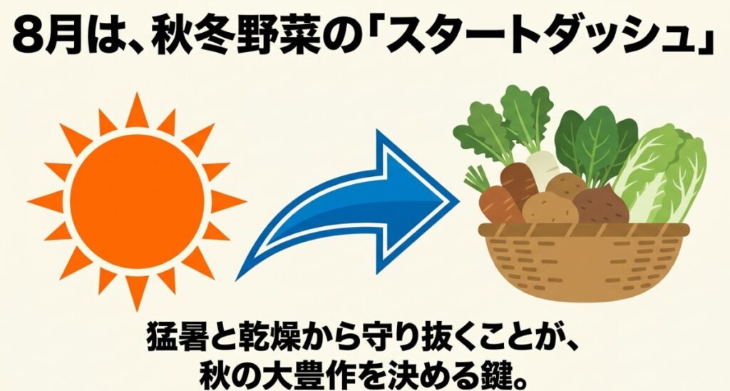 猛暑と乾燥を乗り切る栽培戦略